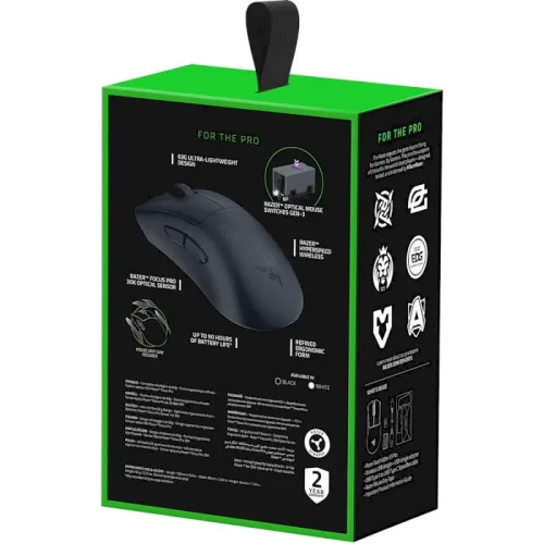 Мишка Razer DeathAdder V3 PRO Wireless Black (RZ01-04630100-R3G1) – Razer (вид 3)