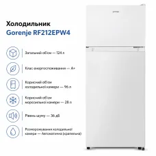 Холодильник Gorenje RF212EPW4