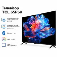 Телевізор TCL 65P6K