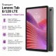 Планшет Lenovo Tab 8/128 LTE Luna Grey + Clear Case (ZAEJ0181UA)