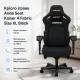 Крісло ігрове Anda Seat Kaiser 4 Fabric Size XL Black (AD12YDDC-XLL-20-B-CF)