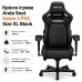 Крісло ігрове Anda Seat Kaiser 4 PVC Size XL Black (AD12YDDC-XLL-20-B-PV/C) – Anda Seat
