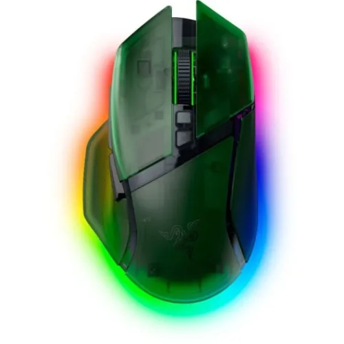 Мишка Razer Basilisk V3 Pro 35K Wireless/Bluetooth/USB Phantom Green (RZ01-05240300-R3G1) – Razer