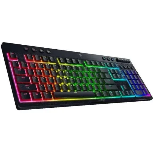 Клавіатура Razer BlackWidow V4 Low-Profile Wireless/Bluetooth/USB Green switch UA Black (RZ03-05270100-R3M1) – Razer (вид 2)