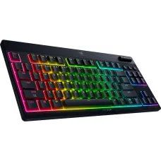 Клавіатура Razer BlackWidow V4 Low-Profile TKL Wireless/Bluetooth/USB Green switch UA Black (RZ03-05450500-R3M1)