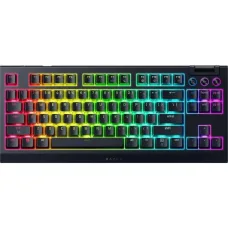 Клавіатура Razer BlackWidow V4 Low-Profile TKL Wireless/Bluetooth/USB Yellow switch UA Black (RZ03-05450100-R3M1)