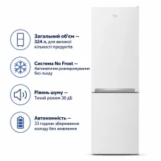 Холодильник Beko RCNA366I40WN