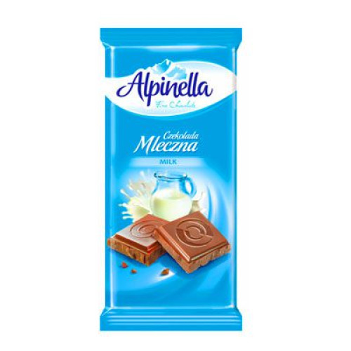 Шоколад молочный Alpinella 90 гр – Alpinella
