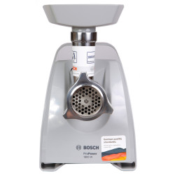 Обзор мясорубки Bosch ProPower MFW66020 с удобной системой хранения аксессуаров Обзор мясорубки Bosch ProPower MFW66020 с удобной системой хранения аксессуаров