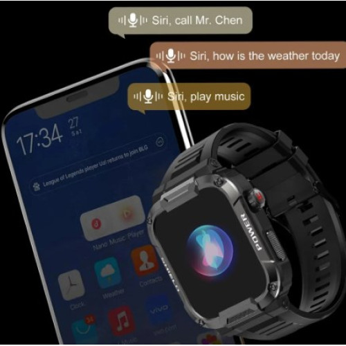 Смарт годинник MELANDA 1.85 Outdoor Military Smart Watch – Military Smart (вид 5)
