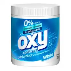 Кисневий відбілювач OXY Spotless White для білих речей 730 гр