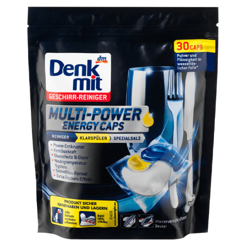 Капсулы для посудомойки Denkmit Multi-Power Energy 30 шт – Denkmit