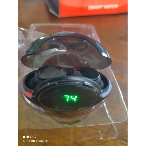 Безпровідні навушники Y80 TWS Wireless Headphones Touch Control LED – EuroHim (вид 5)