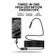 Ендоскоп IP67 Waterproof Endoscope Camera 6 LEDs Adjustable USB 5,5 мм 1.5м