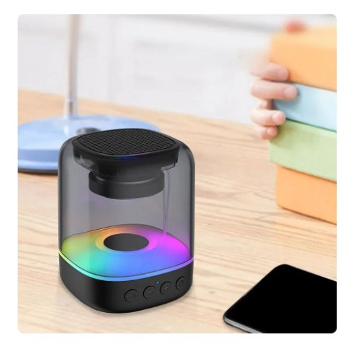 Безпровідна колонка Portable Bluetooth 5.0 Speakers RGB Light HD Sound – EuroHim (вид 1)