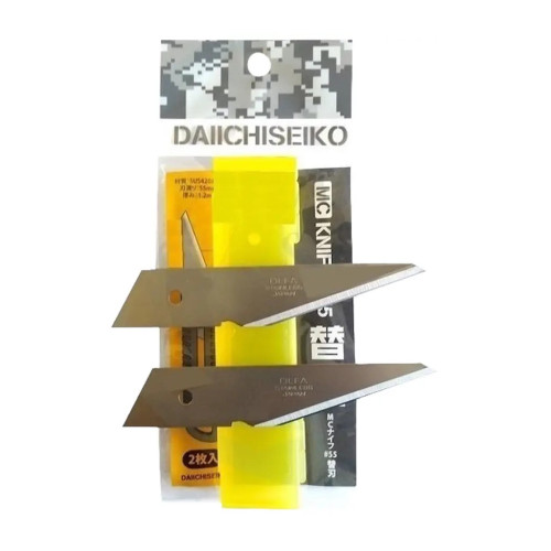 Змінний інструмент до мультитула DaiichiSeiko MC Knife 55 (2 шт/уп) (32179) – DaiichiSeiko