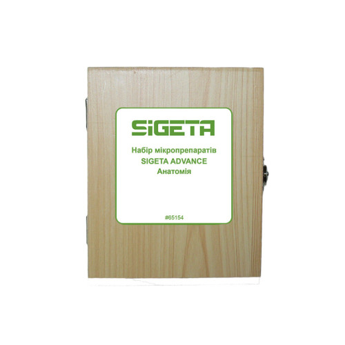 Набор микропрепаратов Sigeta Advance Анатомія 20 шт (65154) – Sigeta
