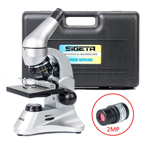 Мікроскоп Sigeta Prize Novum 20x-1280x з камерою 2Mp (65244) – Sigeta
