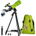 Телескоп Bresser Junior 70/400 Green з адаптером для смартфона + рюкзак (8850610B4K000) (930418) – Bresser