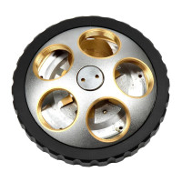 Аксессуар для микроскопов Sigeta Револьверна головка для мікроскопа на 5 об'єктивів (65689)