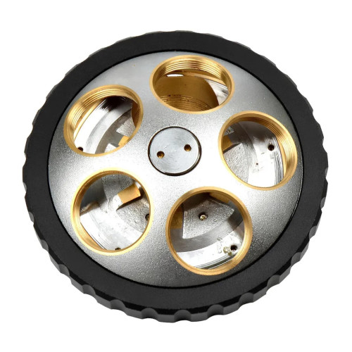 Аксессуар для микроскопов Sigeta Револьверна головка для мікроскопа на 5 об'єктивів (65689) – Sigeta