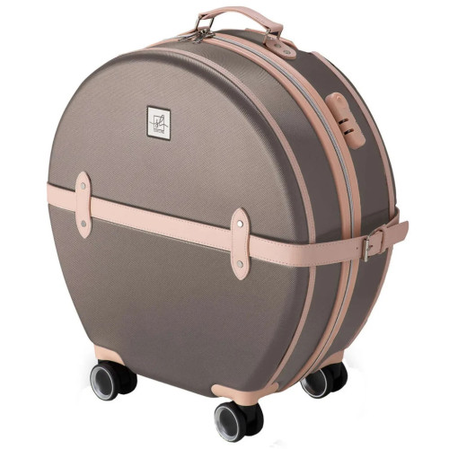 Валіза Semi Line 24" (M) Brown/Pink Cream (T5673-3) (DAS302679) – Semi Line