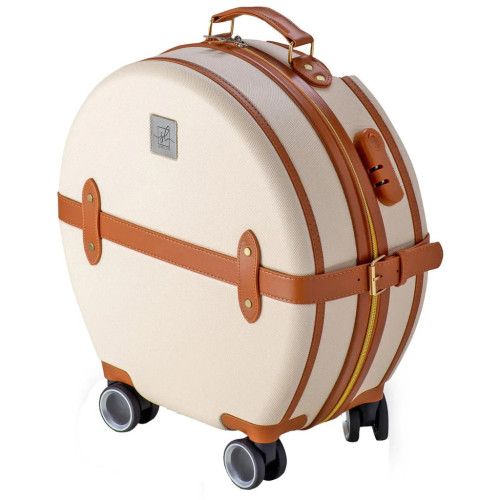 Валіза Semi Line 24" (M) Ecru/Brown (T5670-3) (DAS302667) – Semi Line