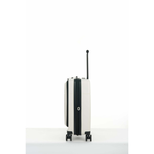 Валіза Bagland маленька 40 л біла (1140721769) – Bagland (вид 1)