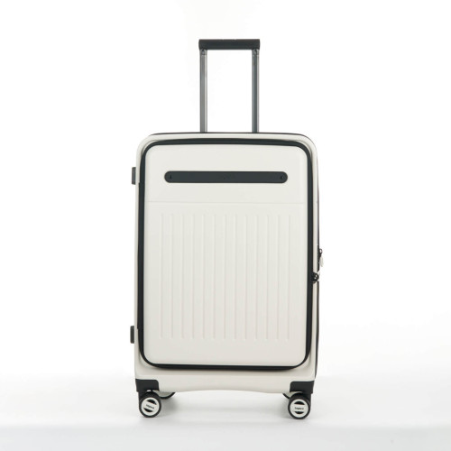 Чемодан Bagland середня 72 л біла (1140621766) – Bagland