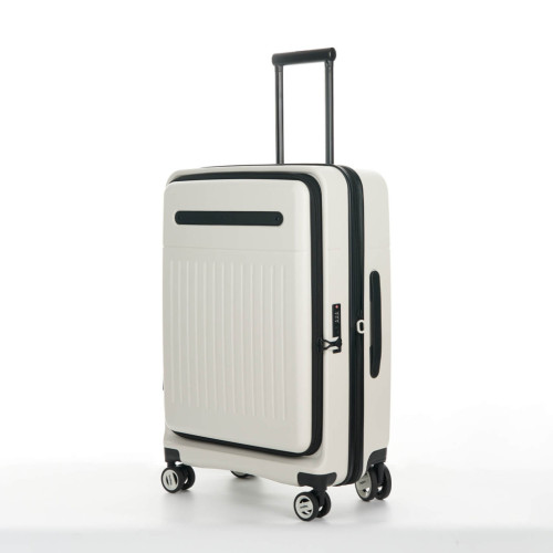 Чемодан Bagland середня 72 л біла (1140621766) – Bagland (вид 1)