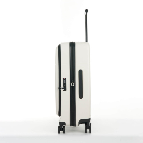 Чемодан Bagland середня 72 л біла (1140621766) – Bagland (вид 2)