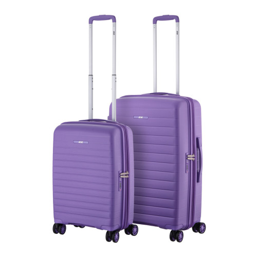 Набор чемоданов 2E Aero (M+S), лавандові (2E-SPP-AERO-SET2-LV) – 2E