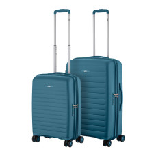 Набор чемоданов 2E Aero (M+S), сині (2E-SPP-AERO-SET2-TB)