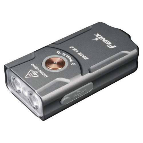 Фонарь Fenix E03R V2.0 Grey (E03RV20GR) – Fenix