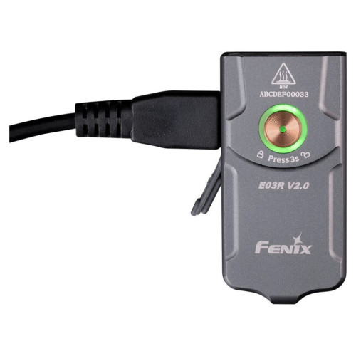 Фонарь Fenix E03R V2.0 Grey (E03RV20GR) – Fenix (вид 2)