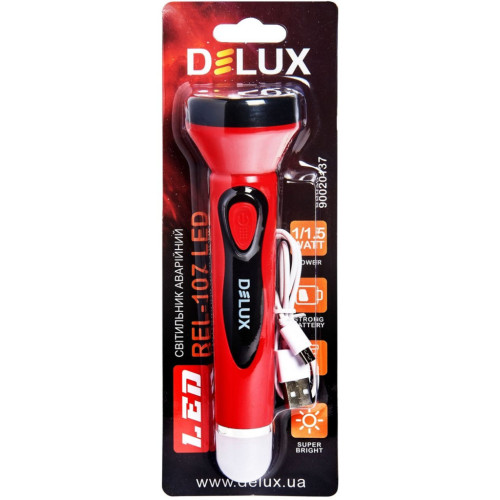 Ліхтар Delux REL-107 USB 2.5W 225lm USB 5V 4LED (90020137) – Delux (вид 2)