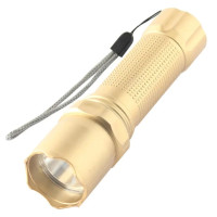 Фонарь Quantum Minik gold 3W LED з USB 40шт/уп (QM-FL1044-B)