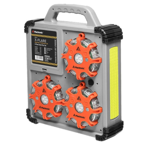 Фонарь Mactronic X-Flare (30 Lm) Red/Blue/Amber Recharg 12/220V (PSD0112) (DAS302492) – Mactronic