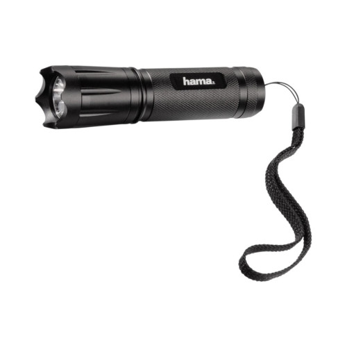 Фонарь Hama Classic C-118 LED Torch L100 Black (00123103) – HAMA (вид 1)