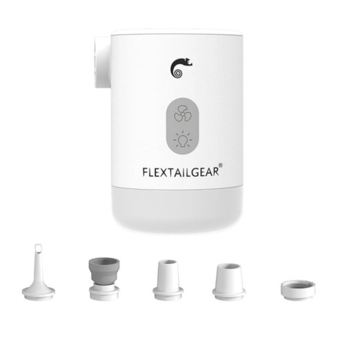 Фонарь Flextail Max Pump 2 Pro з функцією насосу та powerbank білий (MP2P4000-WT-i) – Flextail