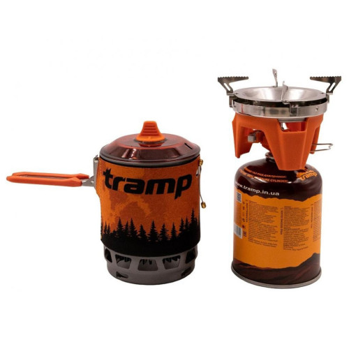 Горелка Tramp cистема для приготовления пищи 0,8 л Ora (TRG-049-orange) – Tramp (вид 2)