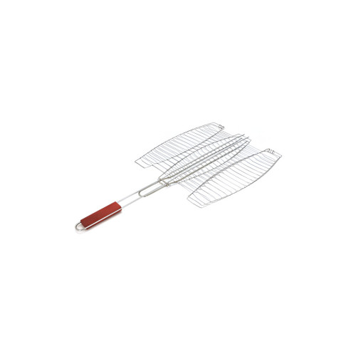 Решётка для гриля Voltronic 40х37 см, овальна на три риби (PE-RNOFGB40*37) – Voltronic