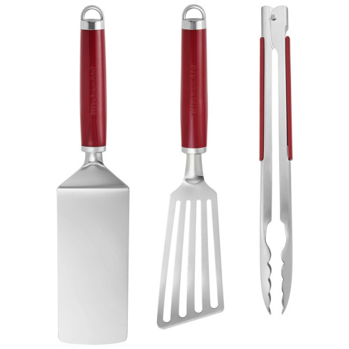 Набір для барбекю KitchenAid Coreline, 3 предмета, червоний (KAG930OHERE) – KitchenAid