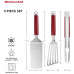 Набір для барбекю KitchenAid Coreline, 3 предмета, червоний (KAG930OHERE) – KitchenAid (вид 2)