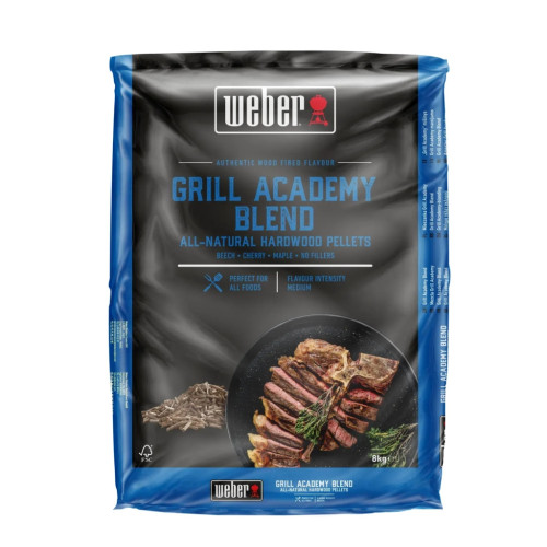 Пеллеты Weber Деревні суміш FSC Grill Academy Blend, 8 кг (3401051) – Weber