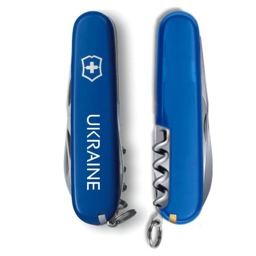 Нож Victorinox Spartan Ukraine Blue "Ukraine" (1.3603.2_T0140u) – Victorinox (вид 1)