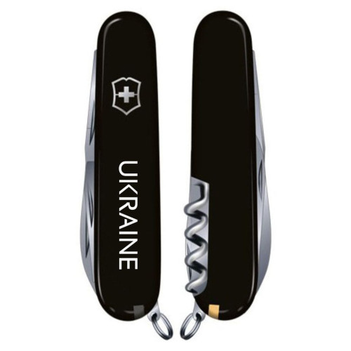 Нож Victorinox Spartan Ukraine Black "Ukraine" (1.3603.3_T0140u) – Victorinox (вид 2)