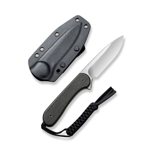 Ніж Civivi Fixed Blade Elementum Satin Blade Micarta (C2105B) – Civivi (вид 1)
