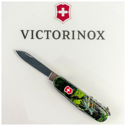 Ніж Victorinox Huntsman Zodiac 91 мм Зелений дерев'яний дракон (1.3713.3_Z3240p) – Victorinox (вид 4)