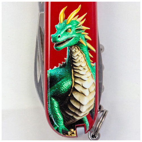 Ніж Victorinox Spartan Zodiac 91 мм Зелений дракон (1.3603_Z3340u) – Victorinox (вид 1)